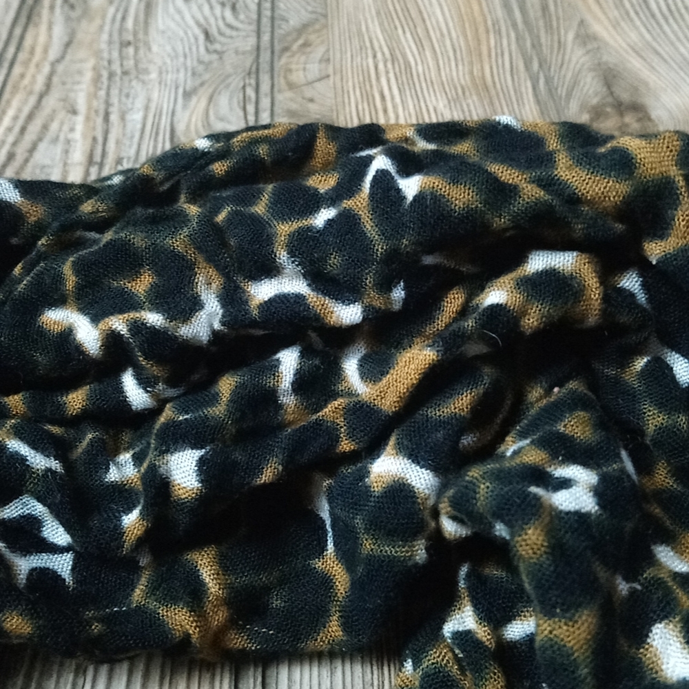 Animal Print Pattern Soft Stretchy Infinity Scarf - image 7